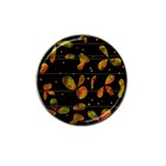 Floral abstraction Hat Clip Ball Marker