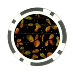 Floral abstraction Poker Chip Card Guards (10 pack) 
