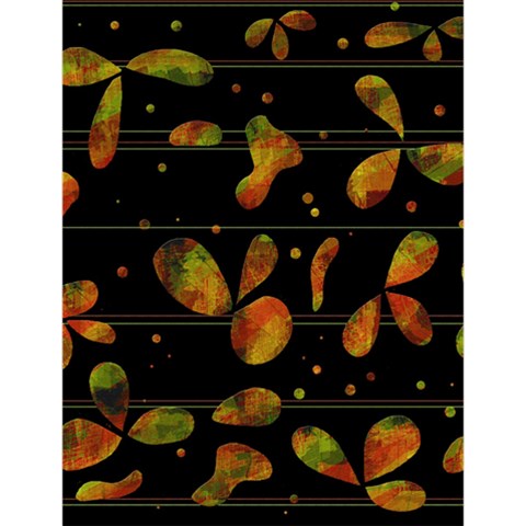 Floral abstraction Large Memo Pads from ZippyPress 4.125 x5.5  Memopad
