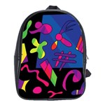 Colorful shapes School Bags(Large) 