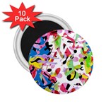 Colorful pother 2.25  Magnets (10 pack) 