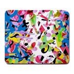 Colorful pother Large Mousepads
