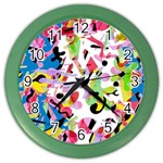 Colorful pother Color Wall Clocks