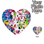 Colorful pother Multi-purpose Cards (Heart) 