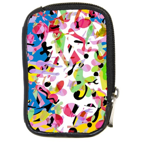 Colorful pother Compact Camera Cases from ZippyPress Front