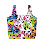 Colorful pother Full Print Recycle Bags (M) 