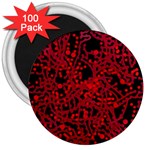 Red emotion 3  Magnets (100 pack)