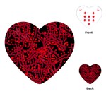 Red emotion Playing Cards (Heart) 