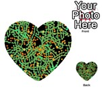 Green emotions Multi-purpose Cards (Heart) 