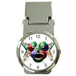 Futuristic Funny Monster Character Face Money Clip Watches