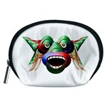 Futuristic Funny Monster Character Face Accessory Pouches (Medium) 