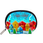 Christmas magical landscape  Accessory Pouches (Small) 