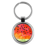 Abstract Watermelon Key Chains (Round) 