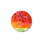 Abstract Watermelon Golf Ball Marker