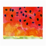 Abstract Watermelon Small Glasses Cloth