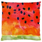 Abstract Watermelon Large Cushion Case (One Side)