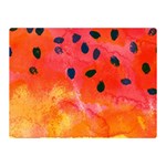 Abstract Watermelon Double Sided Flano Blanket (Mini) 
