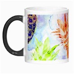 Colorful Pineapples Over A Blue Background Morph Mugs