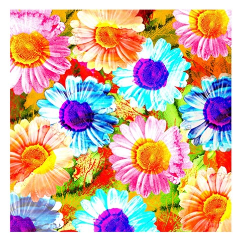 Colorful Daisy Garden Small Memo Pads from ZippyPress 3.75 x3.75  Memopad