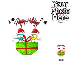 Cute Xmas birds Playing Cards 54 (Heart)  from ZippyPress Front - Spade2
