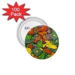 Decorative flowers 1.75  Buttons (100 pack) 