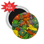 Decorative flowers 2.25  Magnets (10 pack) 
