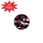Fly away  1  Mini Buttons (10 pack) 