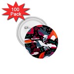 Fly away  1.75  Buttons (100 pack) 