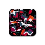 Fly away  Rubber Coaster (Square) 