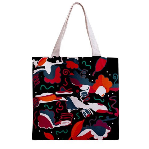 Fly away  Zipper Grocery Tote Bag from ZippyPress Front