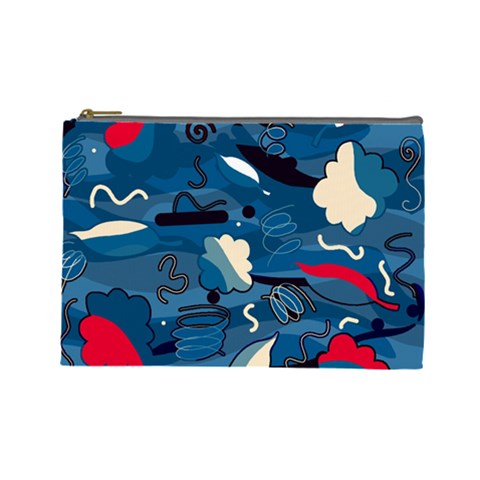 Ocean Cosmetic Bag (Large)  from ZippyPress Front