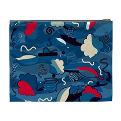 Ocean Cosmetic Bag (XL) from ZippyPress Back