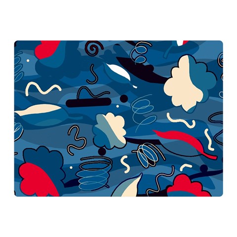 Ocean Double Sided Flano Blanket (Mini)  from ZippyPress 35 x27  Blanket Front