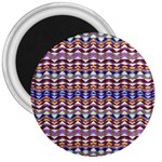 Ethnic Colorful Pattern 3  Magnets