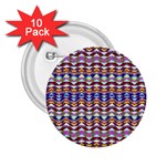 Ethnic Colorful Pattern 2.25  Buttons (10 pack) 