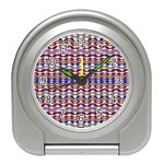 Ethnic Colorful Pattern Travel Alarm Clocks