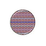 Ethnic Colorful Pattern Hat Clip Ball Marker (4 pack)