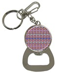 Ethnic Colorful Pattern Bottle Opener Key Chains