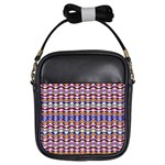 Ethnic Colorful Pattern Girls Sling Bags