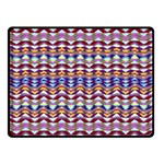 Ethnic Colorful Pattern Double Sided Fleece Blanket (Small) 