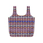Ethnic Colorful Pattern Full Print Recycle Bags (S) 
