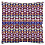 Ethnic Colorful Pattern Large Flano Cushion Case (Two Sides)