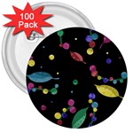 Space garden 3  Buttons (100 pack) 