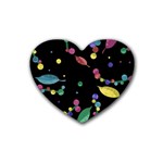 Space garden Heart Coaster (4 pack) 