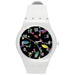 Space garden Round Plastic Sport Watch (M)