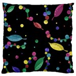 Space garden Large Flano Cushion Case (Two Sides)