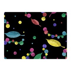 Space garden Double Sided Flano Blanket (Mini)  from ZippyPress 35 x27  Blanket Front