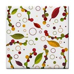 Adorable floral design Tile Coasters