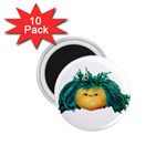 Angry Girl Doll 1.75  Magnets (10 pack) 
