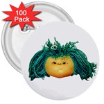 Angry Girl Doll 3  Buttons (100 pack) 
